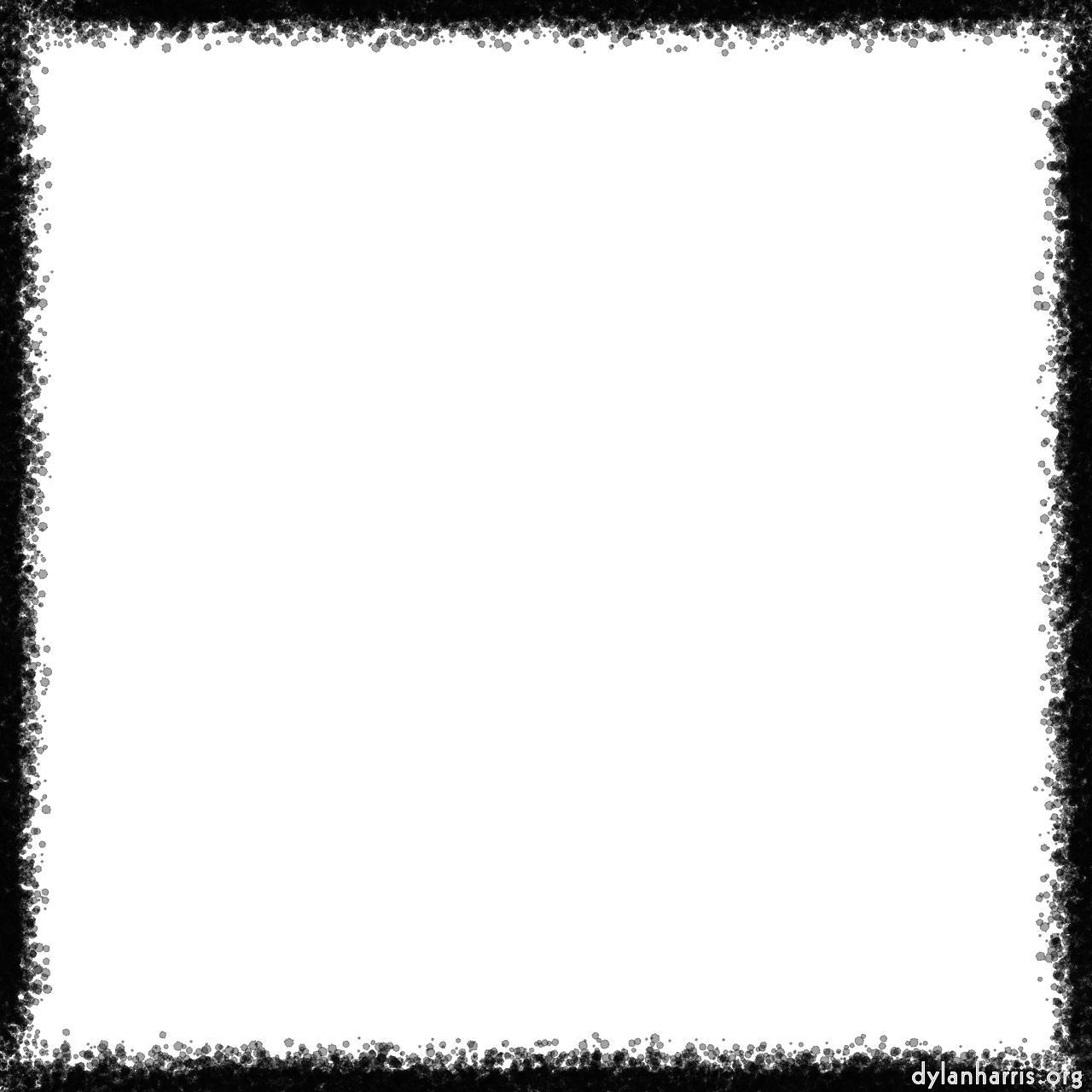 Image: borders :: colour—splatter crackle
