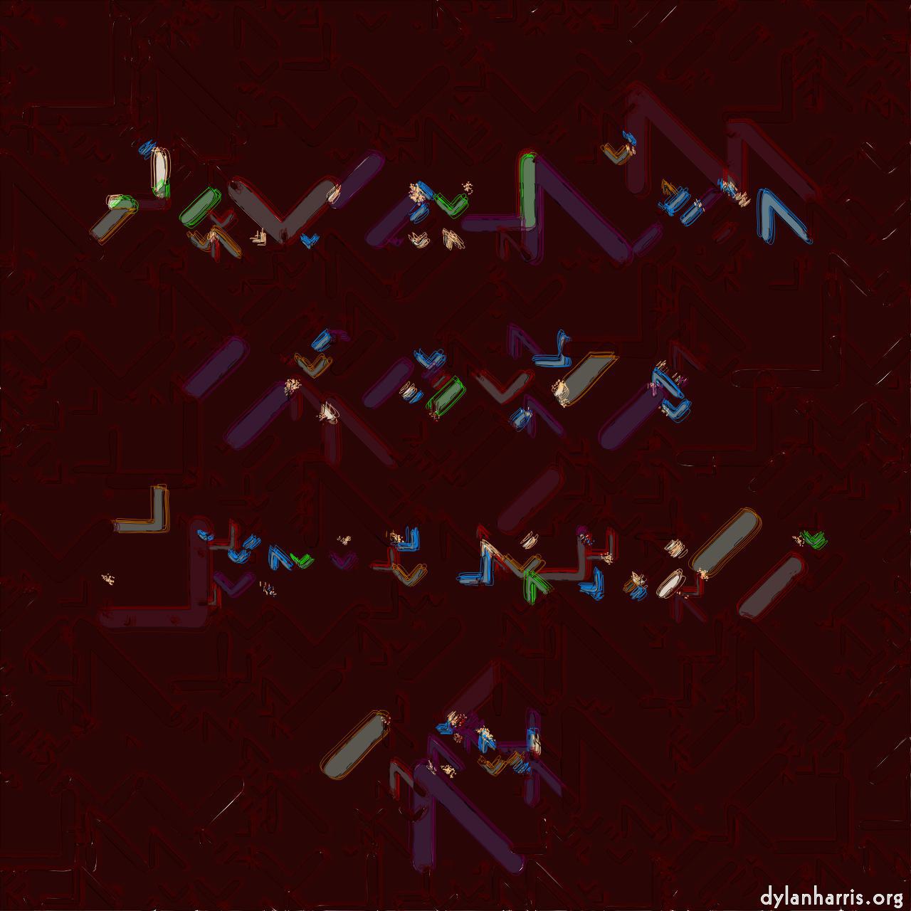 image: abstract :: rim extrude close pack palettise