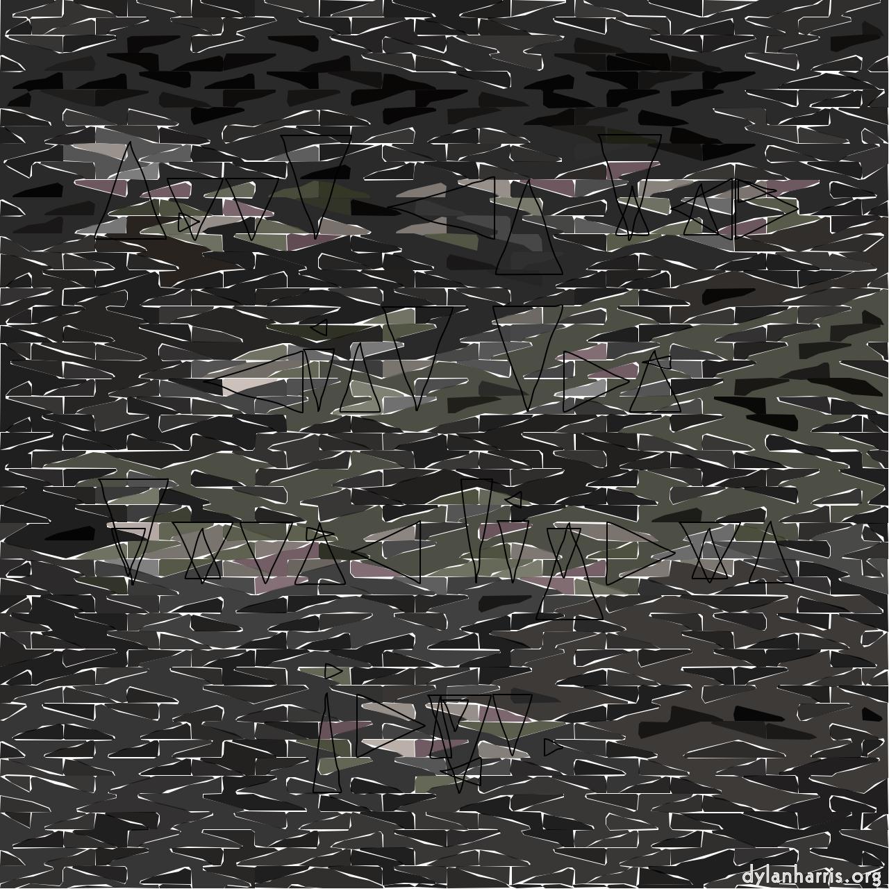 Image: general and painterly styles :: triangle weave with triangle edging