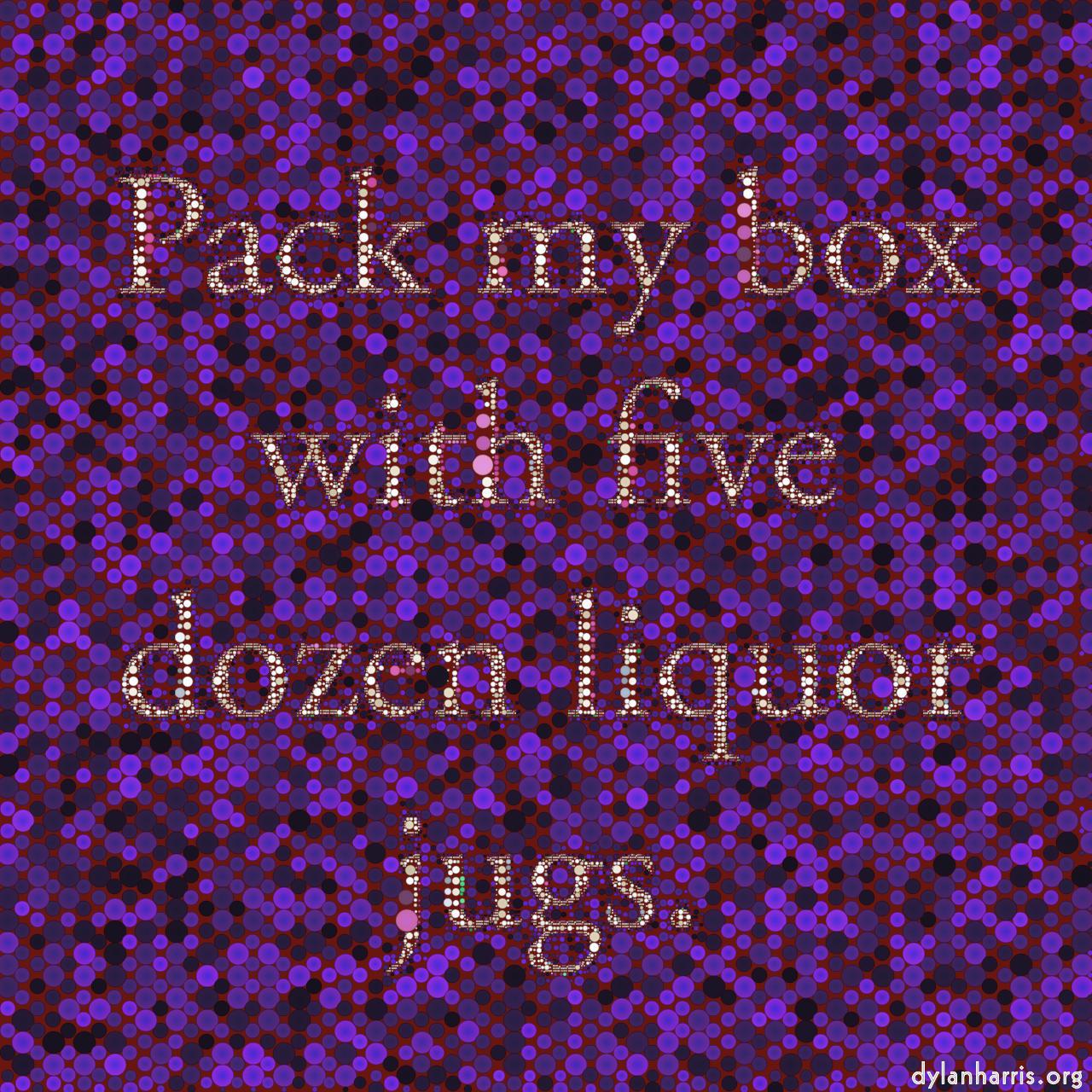 Image: mosaic :: close pack circle palettise