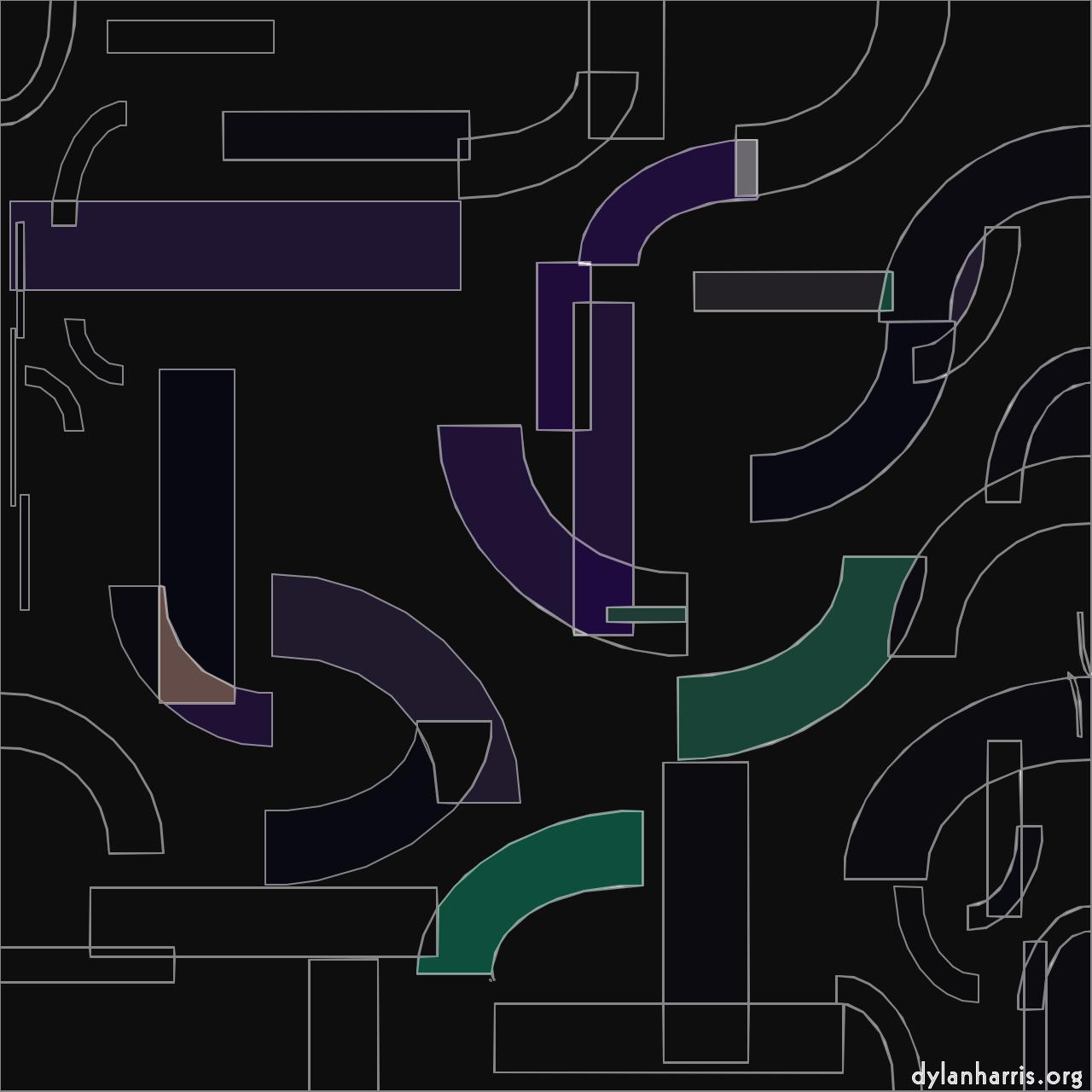 image: shapes :: truchet abstract
