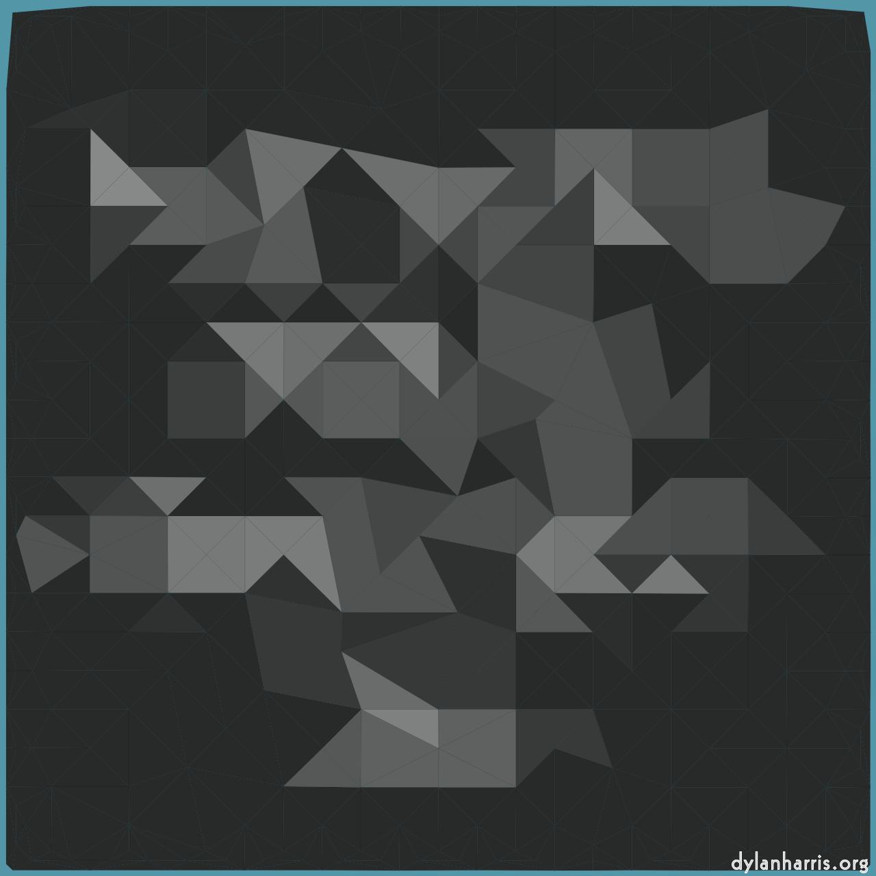 Image: triangular abstract :: delaunay abstract