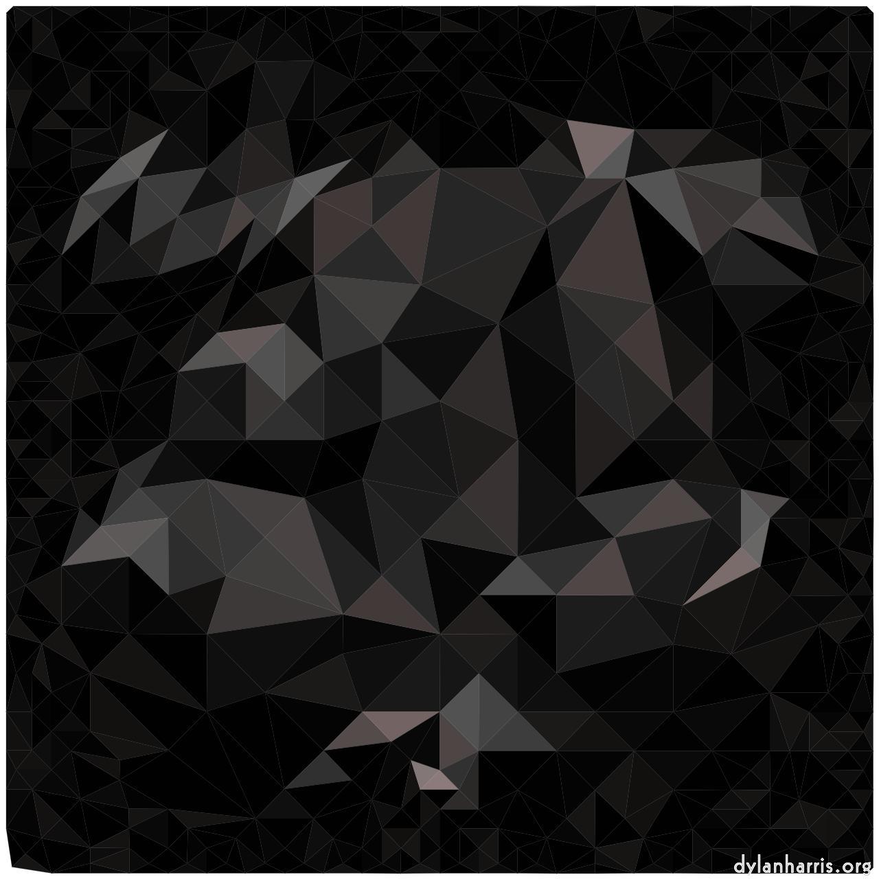 Image: triangular abstract :: gradient diamond