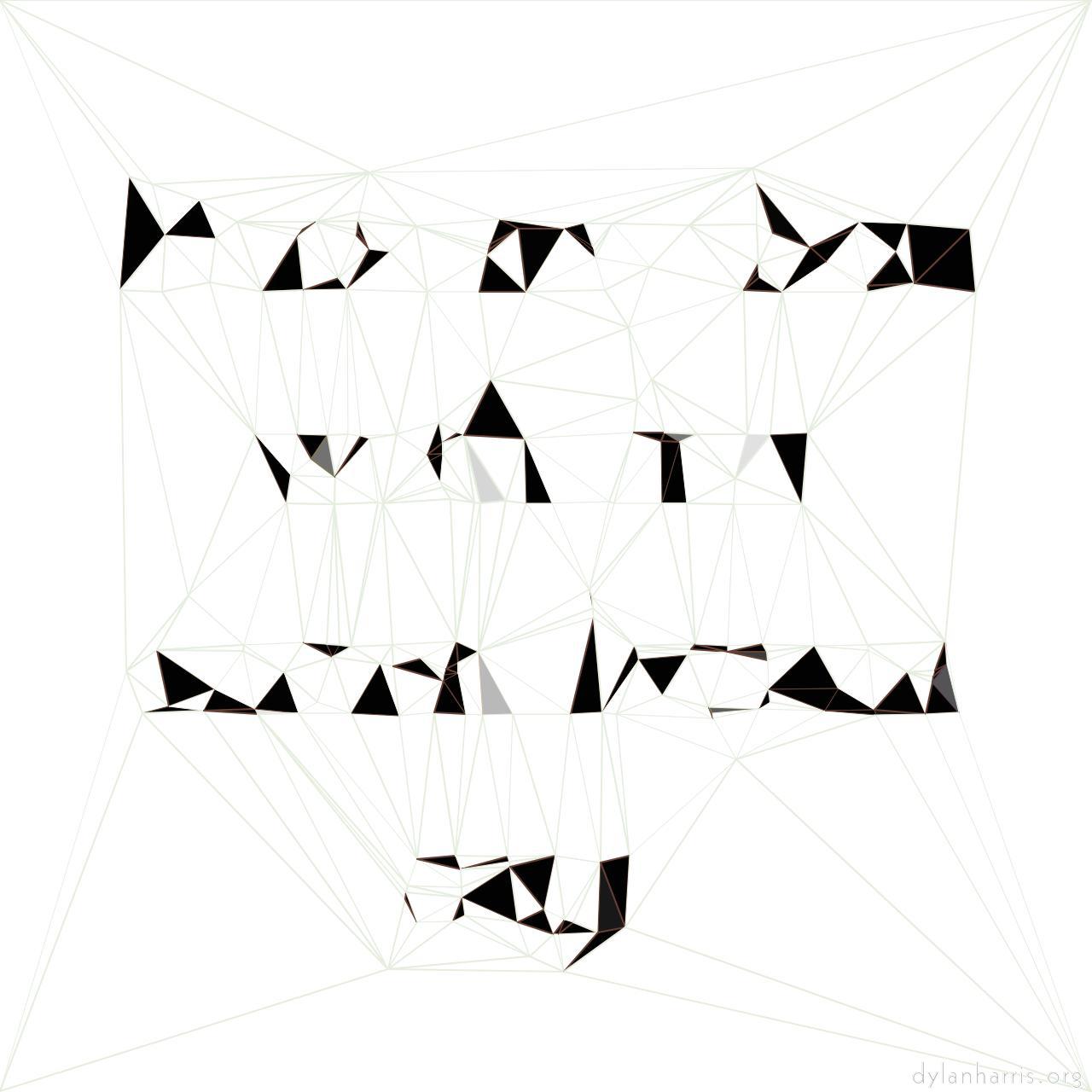 Image: triangular - adjust detail in editor :: invert simple
