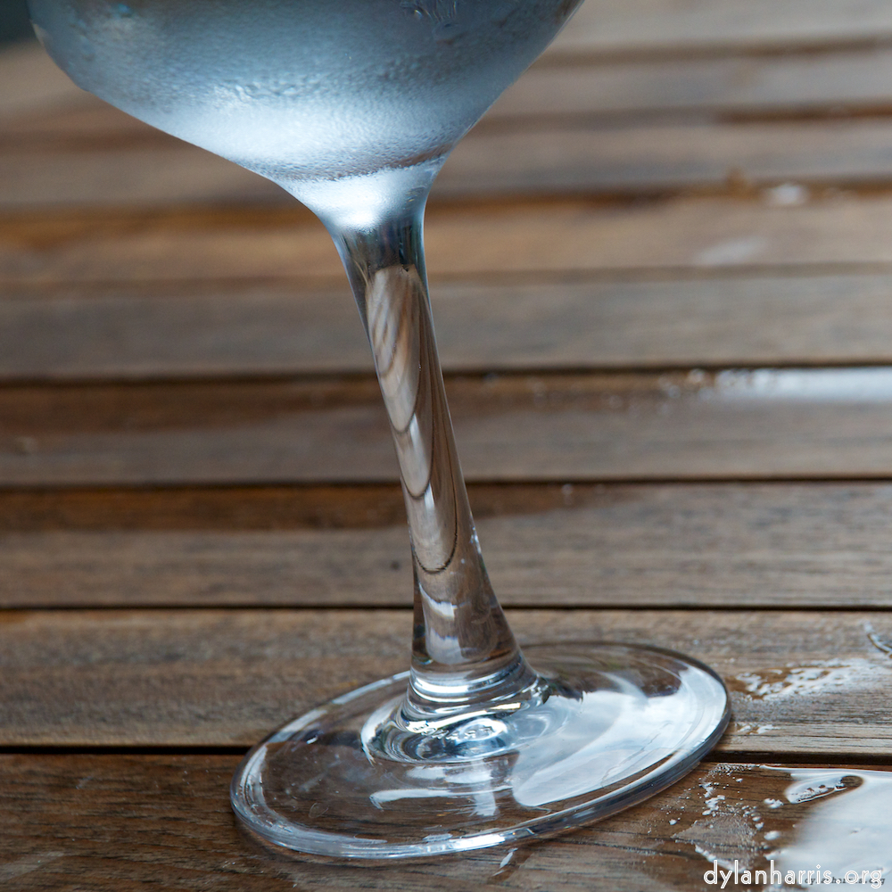 image: glass on a tabletop