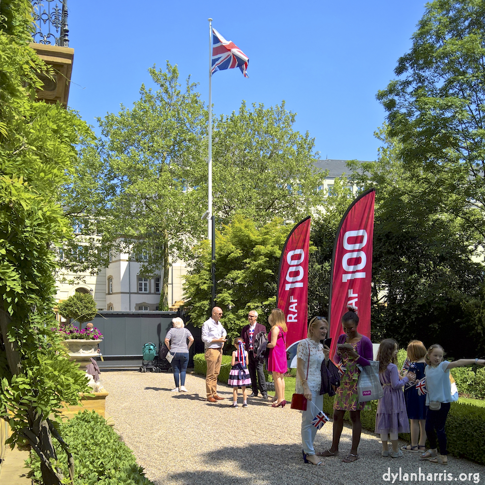 image: the entrance to the not-a-fete