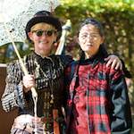 image: two steampunk ladies