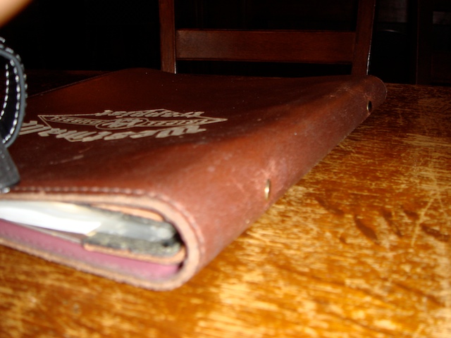 image: A bar beer menu