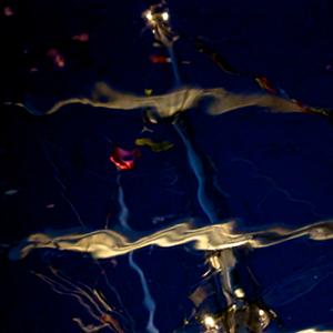 image: Tall Ship reflected in Antwerp Harbour