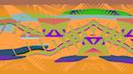 Eighth of 'reflets — msg — abstract abstract 3'.