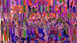 Fifth of 'reflets — msg — abstract 1 abstract 1'.