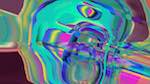 Sixth of 'reflets — msg — abstract 1 abstract 10'.