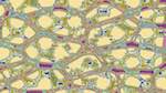 Seventh of 'reflets — msg — abstract 1 abstract 13'.