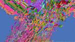 Second of 'reflets — msg — abstract 1 abstract 2'.