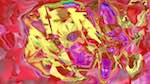 Seventh of 'reflets — msg — abstract 1 abstract 8'.