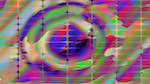 Third of 'reflets — msg — variations 0 abstract 17'.