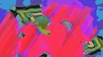 Second of 'reflets — msg — variations 0 abstract 9'.