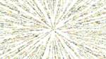 Seventh of 'reflets — paint action sequence — abstract'.