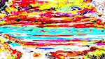 Second of 'reflets — paint action sequence — abstraction 1'.