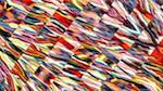 First of 'reflets — paint action sequence — abstraction extreme'.