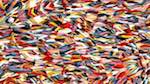 Second of 'reflets — paint action sequence — abstraction extreme'.