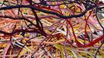 Third of 'reflets — paint action sequence — abstraction extreme'.