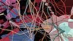 Fifth of 'reflets — paint action sequence — abstraction extreme'.
