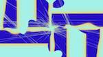 Eighth of 'reflets — msg — abstract abstract more 1'.