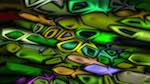 Third of 'reflets — msg — abstract abstract more 6'.