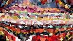 First of 'reflets — paint action sequence — abstract representation 1'.