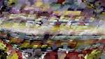 Fourth of 'reflets — paint action sequence — abstract representation 1'.