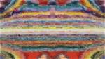 Fifth of 'reflets — paint action sequence — abstraction sketches 1'.
