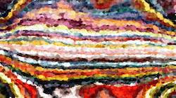 Seventh of 'reflets — paint synthesiser classic — default artistic cloners 1'.