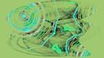 Sixth of 'reflets — msg — abstract 1 attractor 2'.