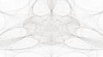 Eighth of 'reflets — msg — abstract attractors black & white 1'.