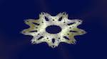 Fourth of 'reflets — msg — abstract attractors circular 1'.
