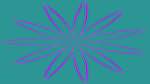 Fifth of 'reflets — msg — abstract attractors circular 2'.