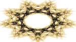 Seventh of 'reflets — msg — abstract attractors circular 2'.