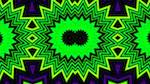 Seventh of 'reflets — msg — abstract 1 aztec 1'.