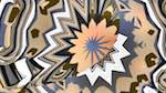 Fourth of 'reflets — msg — abstract broken circle symmetry'.