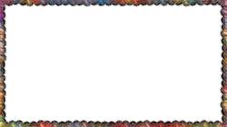 Third of 'reflets — paint synthesiser classic — speciality borders 2'.