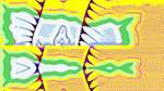 Second of 'reflets — msg — variations 1 boxed 2'.