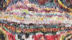 Second of 'reflets — paint synthesiser classic — 3.5 collection background texture displace 2'.