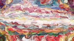 Third of 'reflets — paint synthesiser classic — 3.5 collection background texture displace 2'.