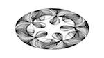 Fifth of 'reflets — msg — variations 0 bw attractor 2'.