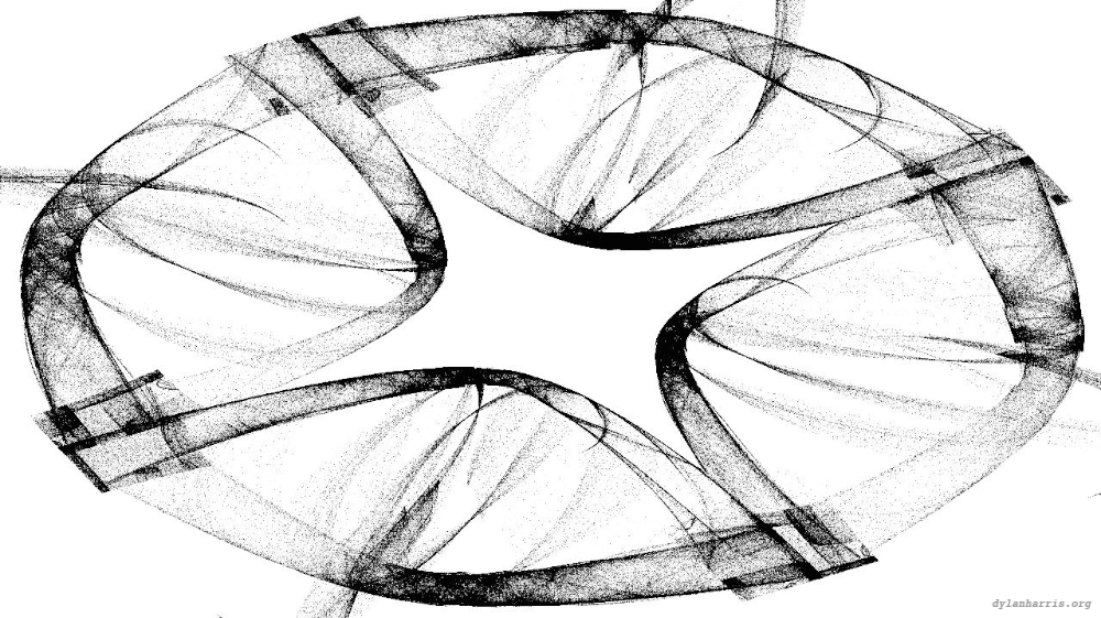 Image 'reflets — msg — variations 0 bw attractor 3 7'.