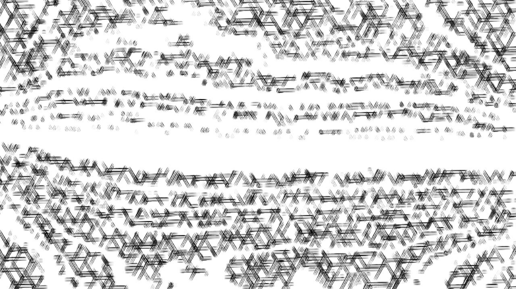Image 'reflets — paint synthesiser classic — 2.0 collection BW hatch 1 3 5'.