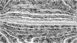 Second of 'reflets — paint synthesiser classic — 2.0 collection BW hatch 1 3'.