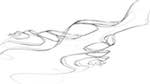 Seventh of 'reflets — msg — abstract 1 bw new 1'.