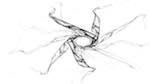 Second of 'reflets — msg — abstract 1 bw new 2'.